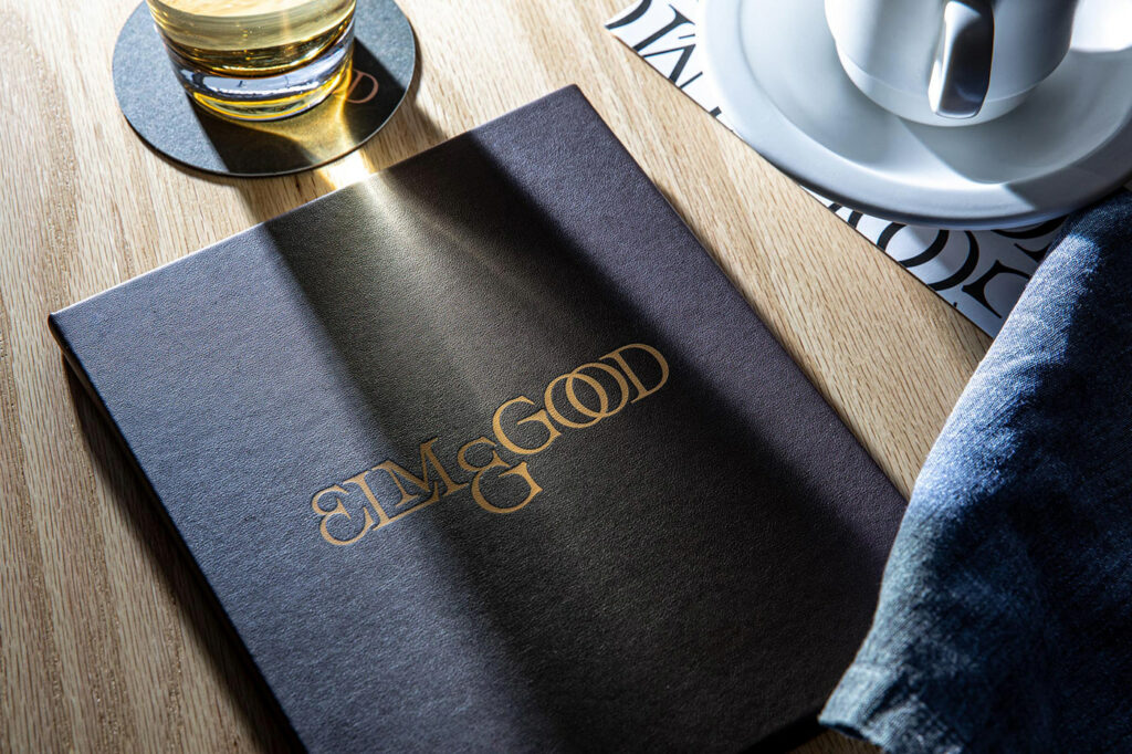 Elm & Good restaurant branding by Tractorbeam®