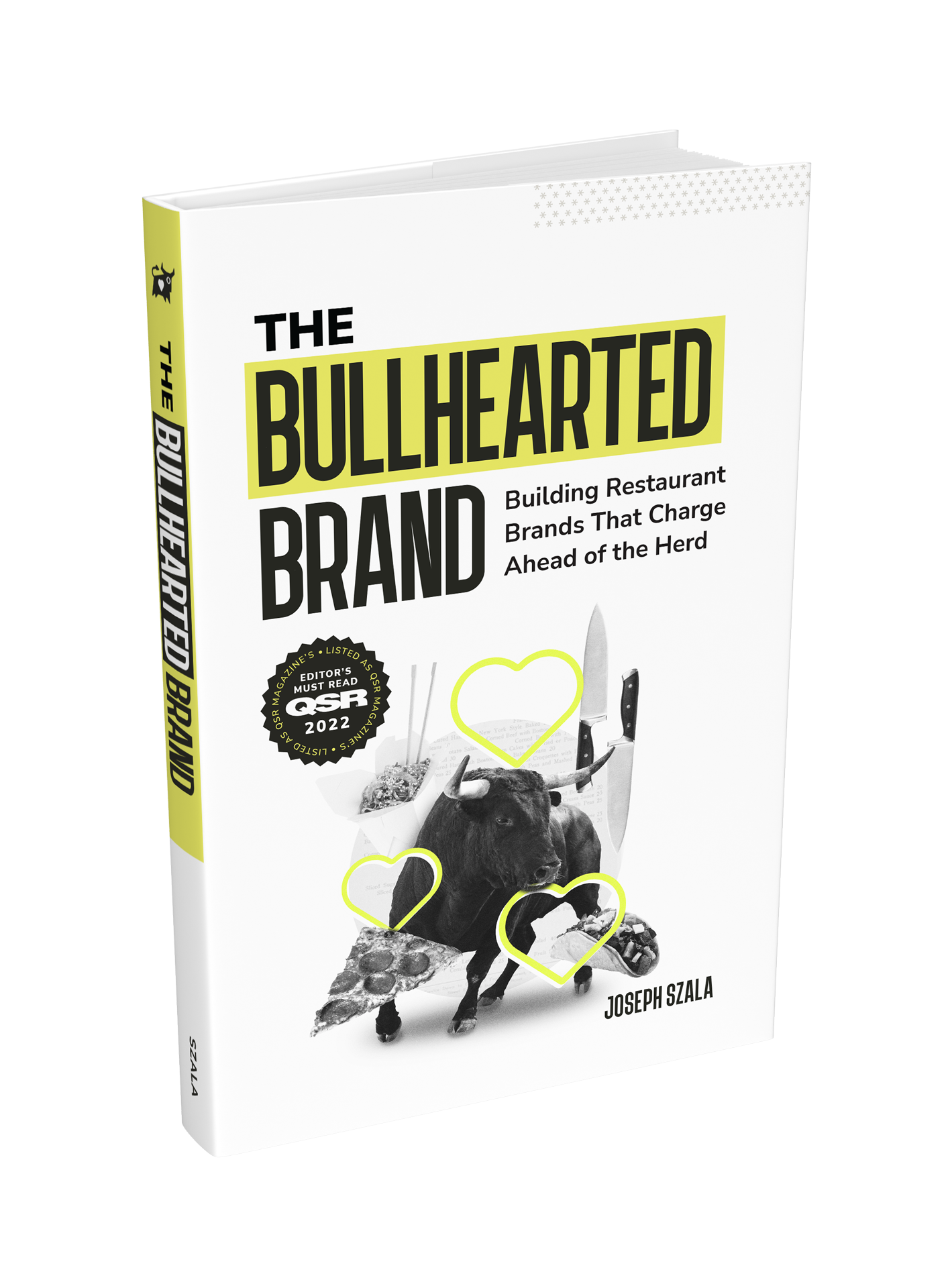 Restaurant branding and concept development book - The Bullhearted Brand