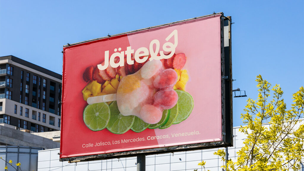 Jatelo restaurant and food branding and design by Nathalie Zada