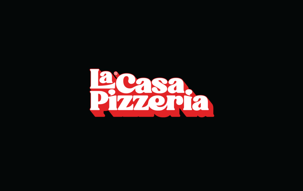 La Casa Pizzeria restaurant branding by Pato