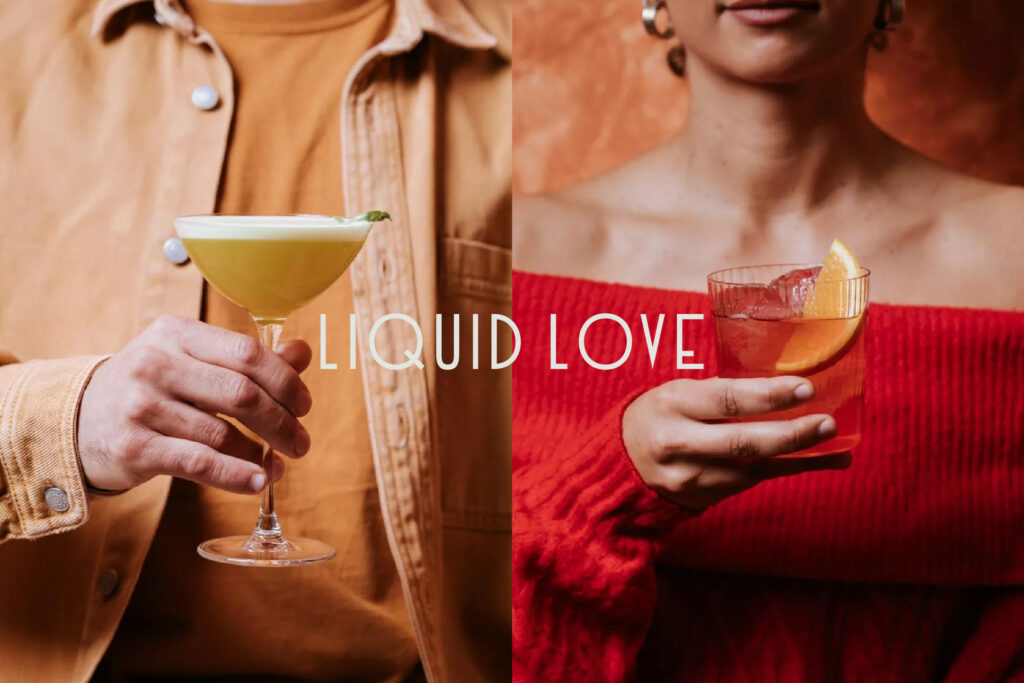 Liquid Love restaurant branding by Ceren Burcu Turkan