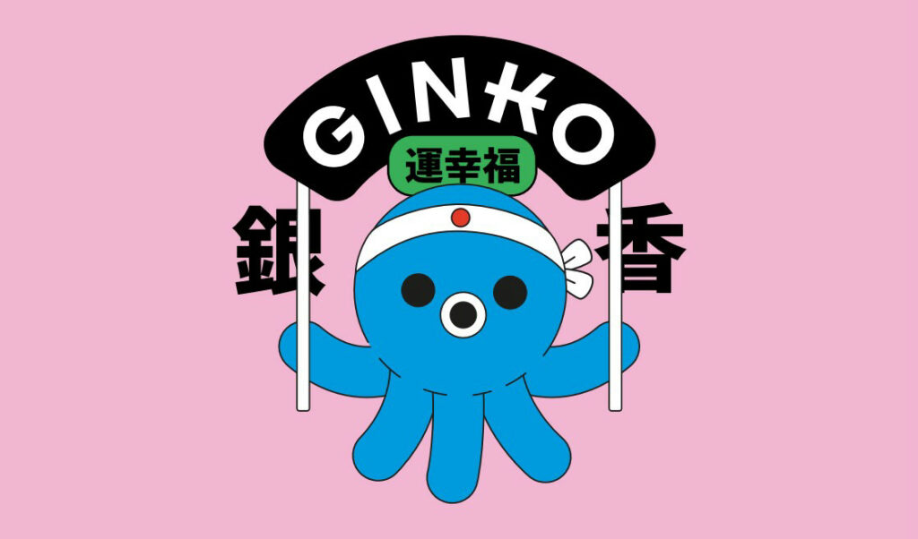 Ginko sushi restaurant branding by Muravina Anna, Sazonova Elena, Morozova Elena Yanovaya Yana Anastasia Ma