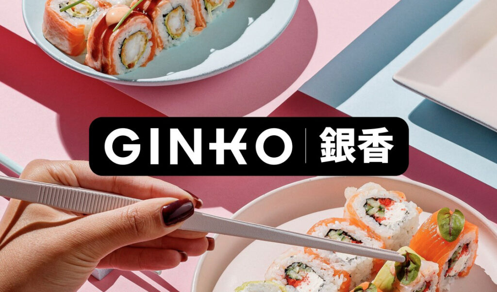 Ginko sushi restaurant branding by Yanavaya Yana