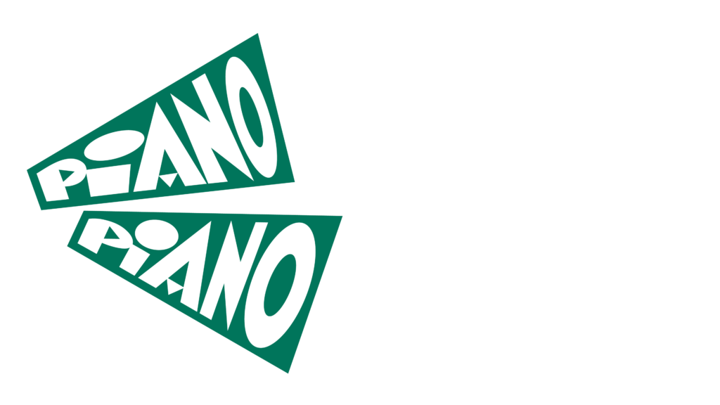 Piano Piano pizza restaurant branding by Andrew Higueros