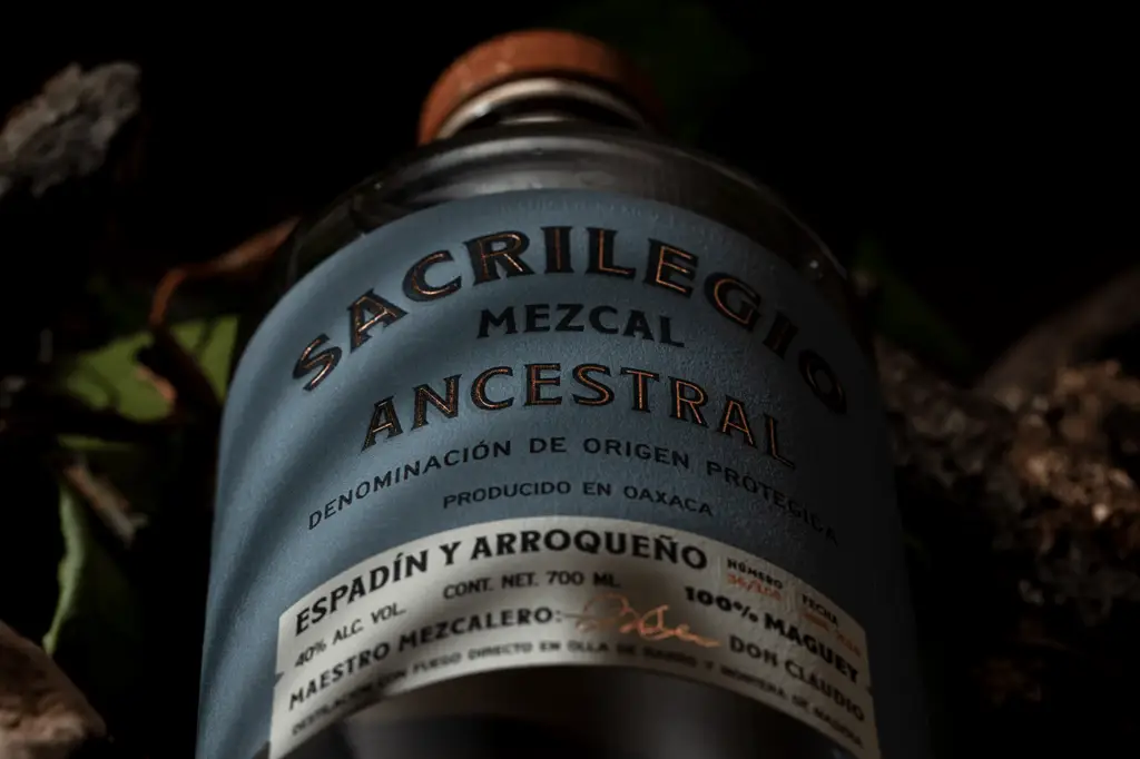 Sacrilegio mezcal spirits branding and packaging by Meteorito