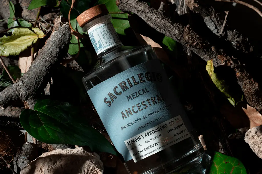 Sacrilegio mezcal spirits branding and packaging by Meteorito