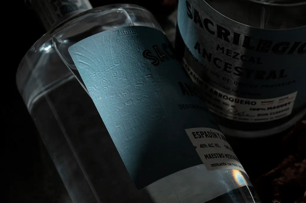 Sacrilegio mezcal spirits branding and packaging by Meteorito